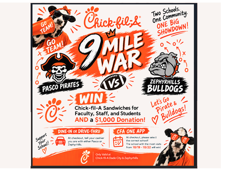 9 Mile War – Chick-fil-A